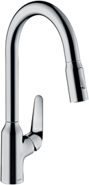HansGrohe Focus M42 Tek Kollu Eviye Bataryası 220, Çekilebilir El Duşu, 2Jet - 71800000