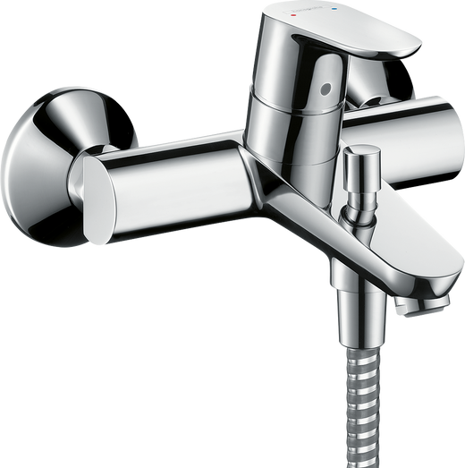 HansGrohe Focus Tek Kollu Banyo Bataryası Aplike, 2 Akış Miktarı İle - 31948000