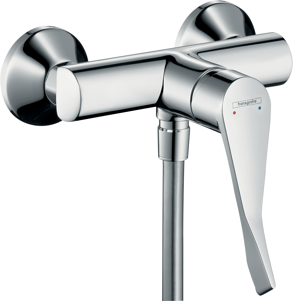 HansGrohe Focus Tek Kollu Duş Bataryası Aplike, Uzun Volan İle - 31916000