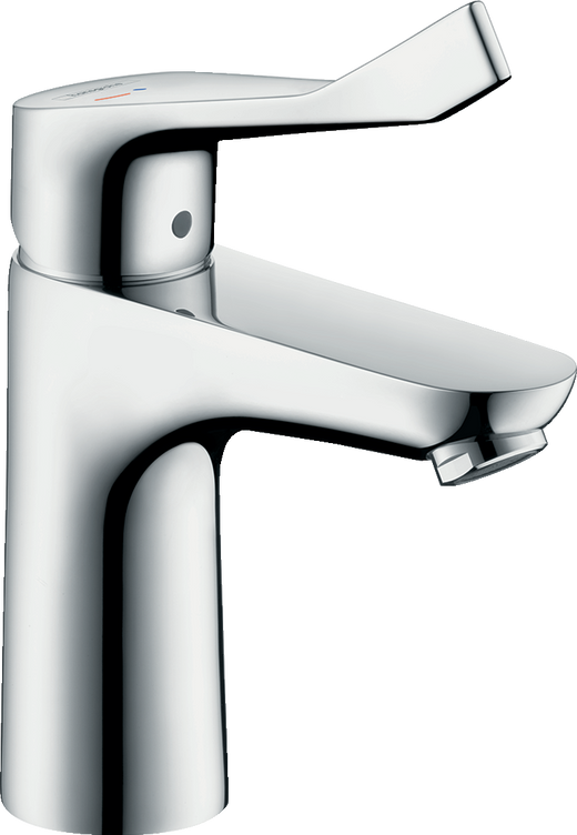 HansGrohe Focus Tek Kollu Lavabo Bataryası 100 Coolstart, Kumandasız, Uzun Volan İle - 31917000
