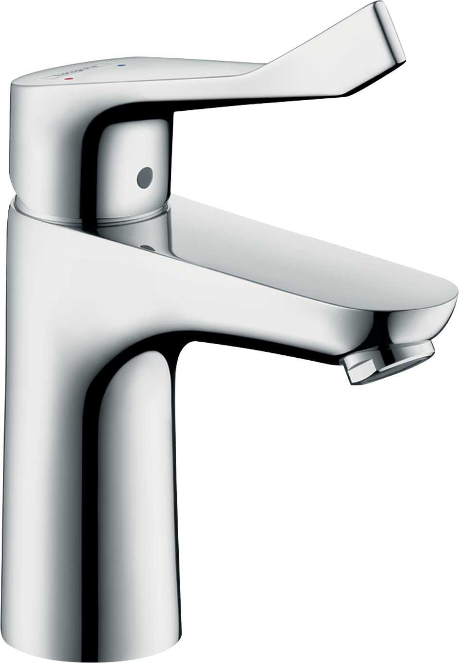 HansGrohe Focus Tek Kollu Lavabo Bataryası 100 Kumandalı, Uzun Volan İle - 31911000