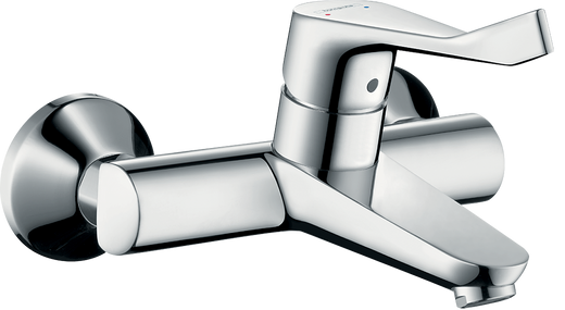 HansGrohe Focus Tek Kollu Lavabo Bataryası Aplike, Ekstra Uzun Volan İle - 31913000