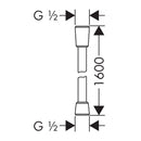HansGrohe Isiflex Duş Hortumu 160 Cm - 28276800