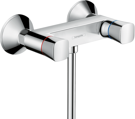 HansGrohe Logis 2 - Volanlı Duş Bataryası Aplike - 71263000
