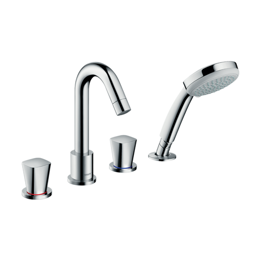 HansGrohe Logis 4 - Delikli Küvet Kenarı Banyo Bataryası - 71314000