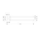 HansGrohe Logis Havluluk İkili - 40512820