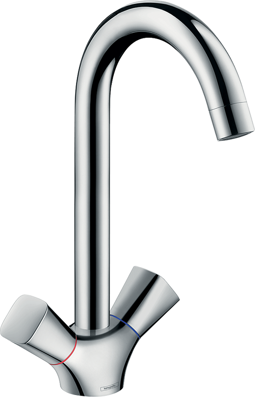 HansGrohe Logis M31 2 - Volanlı Eviye Bataryası 220, 1Jet - 71280000