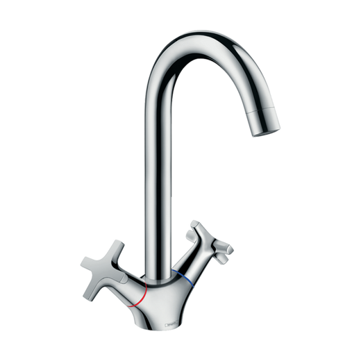 HansGrohe Logis M32 2 - Volanlı Eviye Bataryası 220, Eco, 1Jet - 71283000