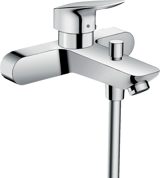 HansGrohe Logis Tek Kollu Banyo Bataryası Aplike, Merkez Mesafe 15.3 Cm - 71430000