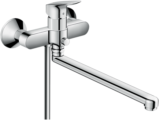 HansGrohe Logis Tek Kollu Banyo Bataryası Uzun Gaga İle - 71402000