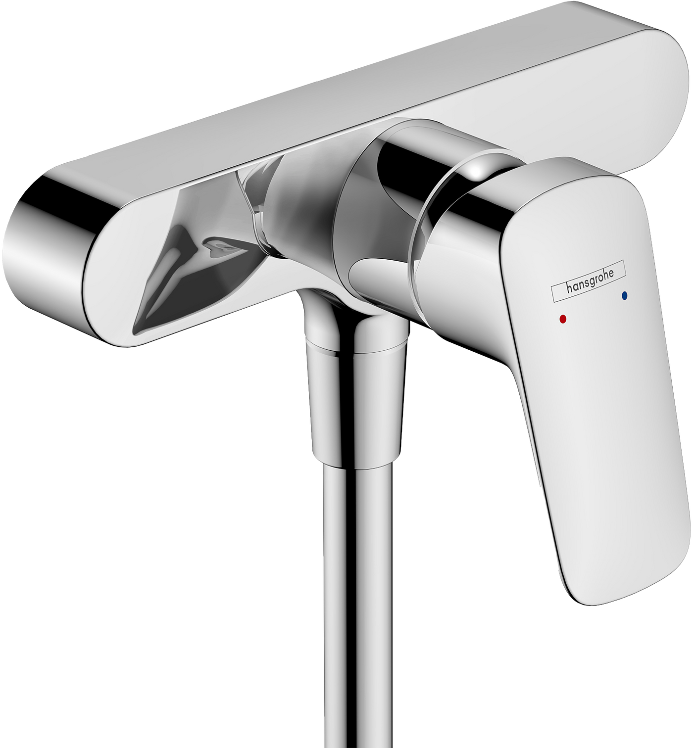 HansGrohe Logis Tek Kollu Duş Bataryası Aplike, Merkez Mesafe 15.3 Cm - 71630000