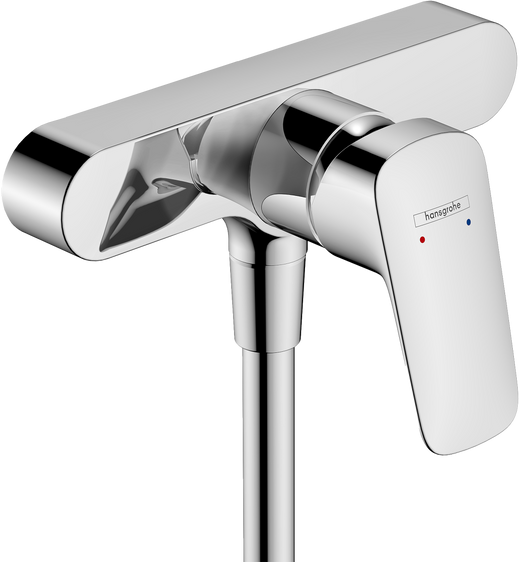 HansGrohe Logis Tek Kollu Duş Bataryası Aplike, Merkez Mesafe 15.3 Cm - 71630000
