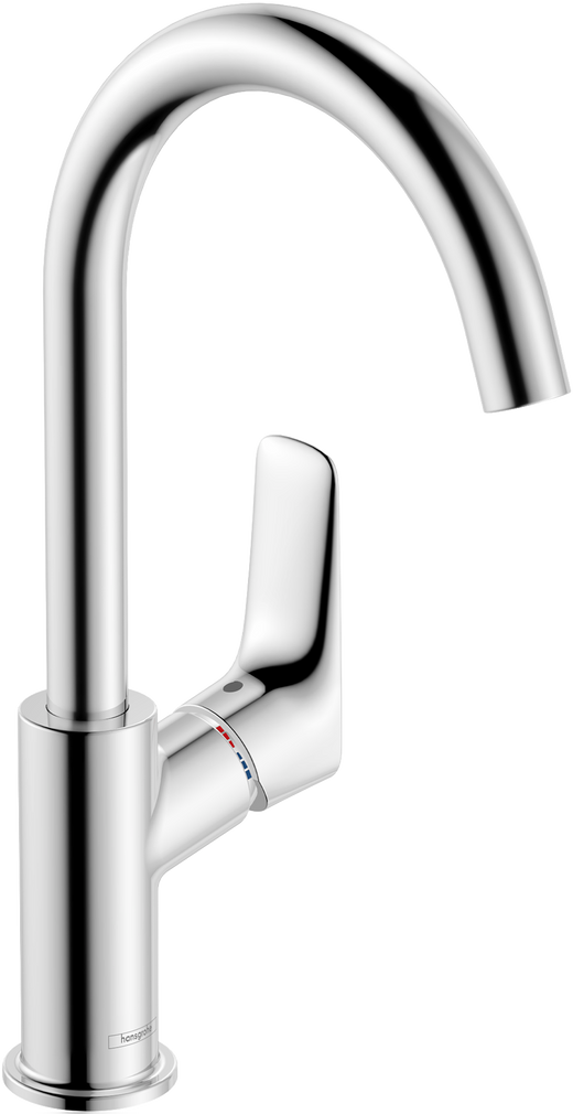 HansGrohe Logis Tek Kollu Lavabo Bataryası 210 Kumandasız, Döner Gaga İle - 71131000