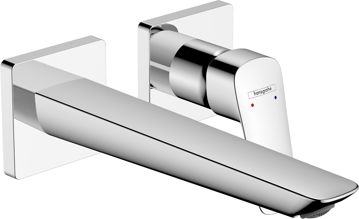 HansGrohe Logis Tek Kollu Lavabo Bataryası Fine Ankastre Duvara Monte 20,5 Cm Gaga İle - 71256000
