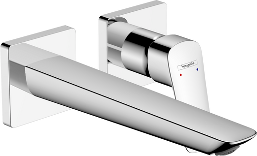 HansGrohe Logis Tek Kollu Lavabo Bataryası Fine Ankastre Duvara Monte 20,5 Cm Gaga İle - 71256000