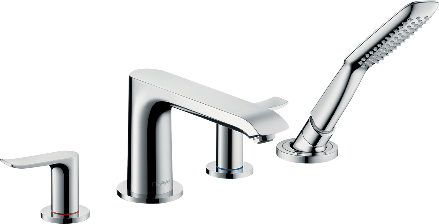 HansGrohe Metris 4 - Delikli Küvet Kenarı Banyo Bataryası - 31442000