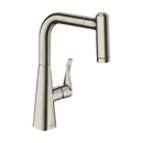 HansGrohe Metris M71 Tek Kollu Eviye Bataryası 220, Çekilebilir El Duşu, 2Jet  - 14834800