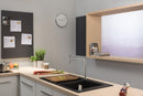 HansGrohe Metris Select M71 2 - Delikli Tek Kollu Eviye Bataryası 200, Çekilebilir El Duşu, 2Jet, Sbox - 73818800