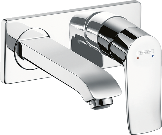 HansGrohe Metris Tek Kollu Lavabo Bataryası Ankastre Duvara Monte, 16.5 Cm Gaga İle - 31085000