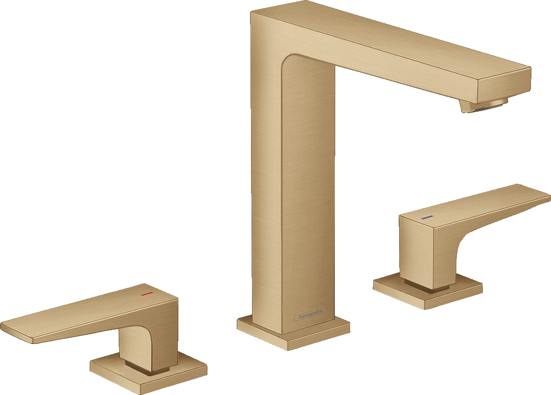 HansGrohe Metropol 3 - Delikli Lavabo Bataryası 160 Bas - Aç Gider Seti Ve Çubuk Volan İle - 32515140