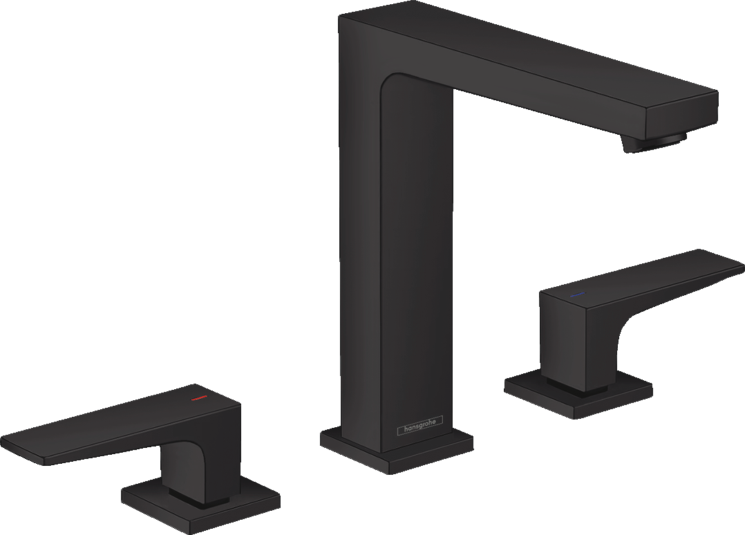 HansGrohe Metropol 3 - Delikli Lavabo Bataryası 160 Bas - Aç Gider Seti Ve Çubuk Volan İle - 32515670