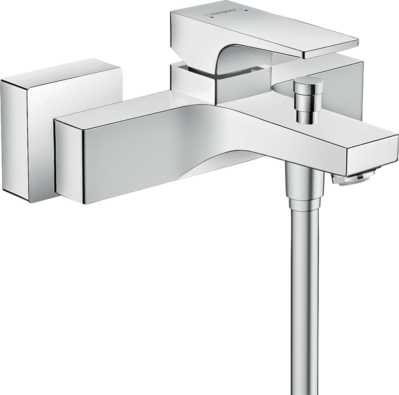 HansGrohe Metropol Tek Kollu Banyo Bataryası Aplike, Çubuk Volan İle - 32540000