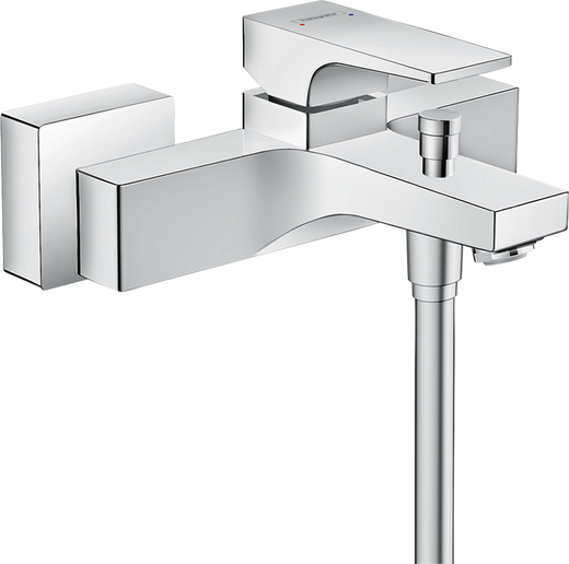 HansGrohe Metropol Tek Kollu Banyo Bataryası Aplike, Çubuk Volan İle - 32540000