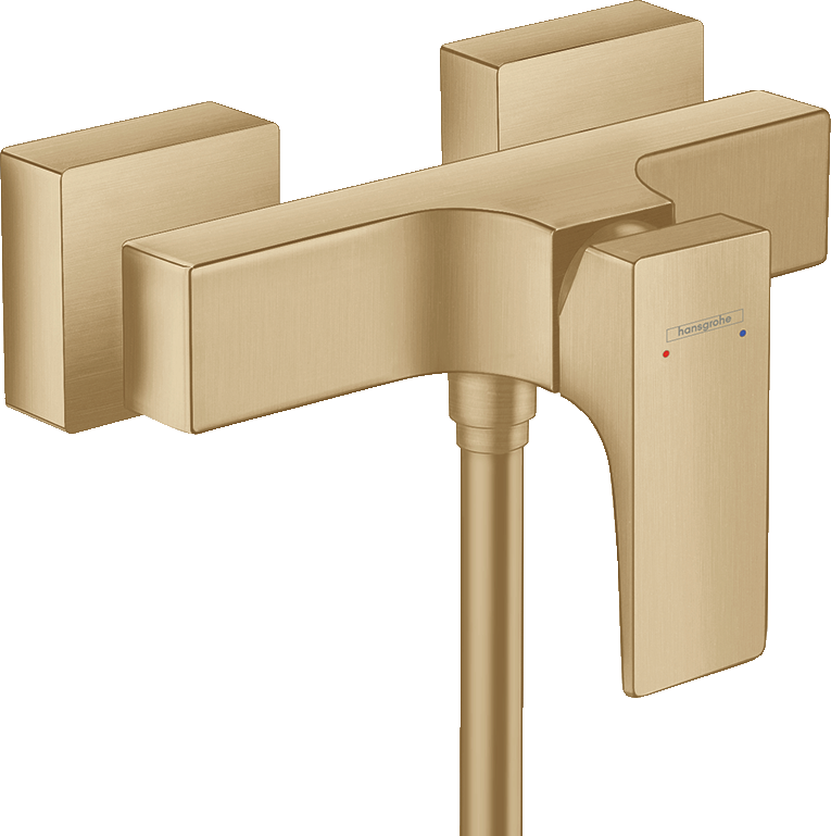 HansGrohe Metropol Tek Kollu Duş Bataryası Aplike, Çubuk Volan İle - 32560140