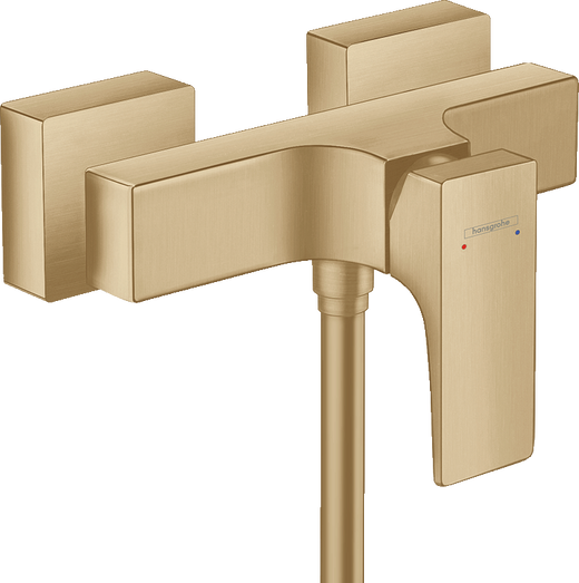 HansGrohe Metropol Tek Kollu Duş Bataryası Aplike, Çubuk Volan İle - 32560140