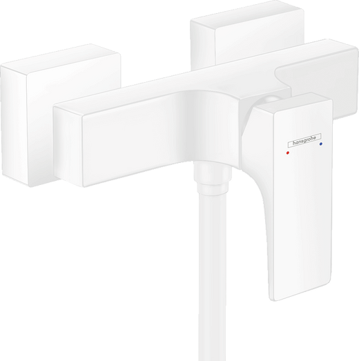 HansGrohe Metropol Tek Kollu Duş Bataryası Aplike, Çubuk Volan İle - 32560700