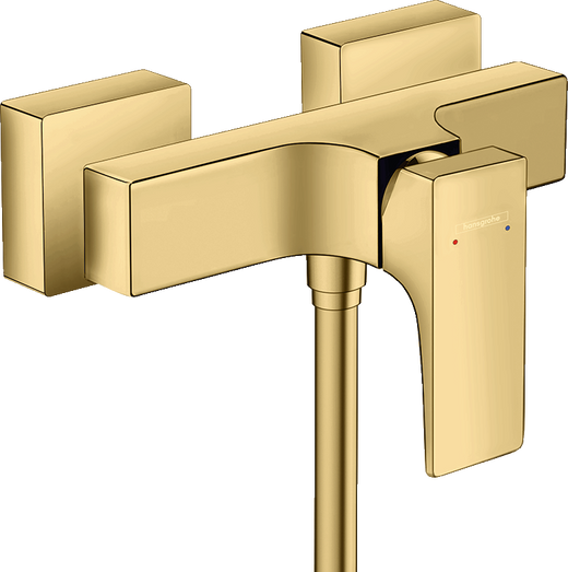 HansGrohe Metropol Tek Kollu Duş Bataryası Aplike, Çubuk Volan İle - 32560990