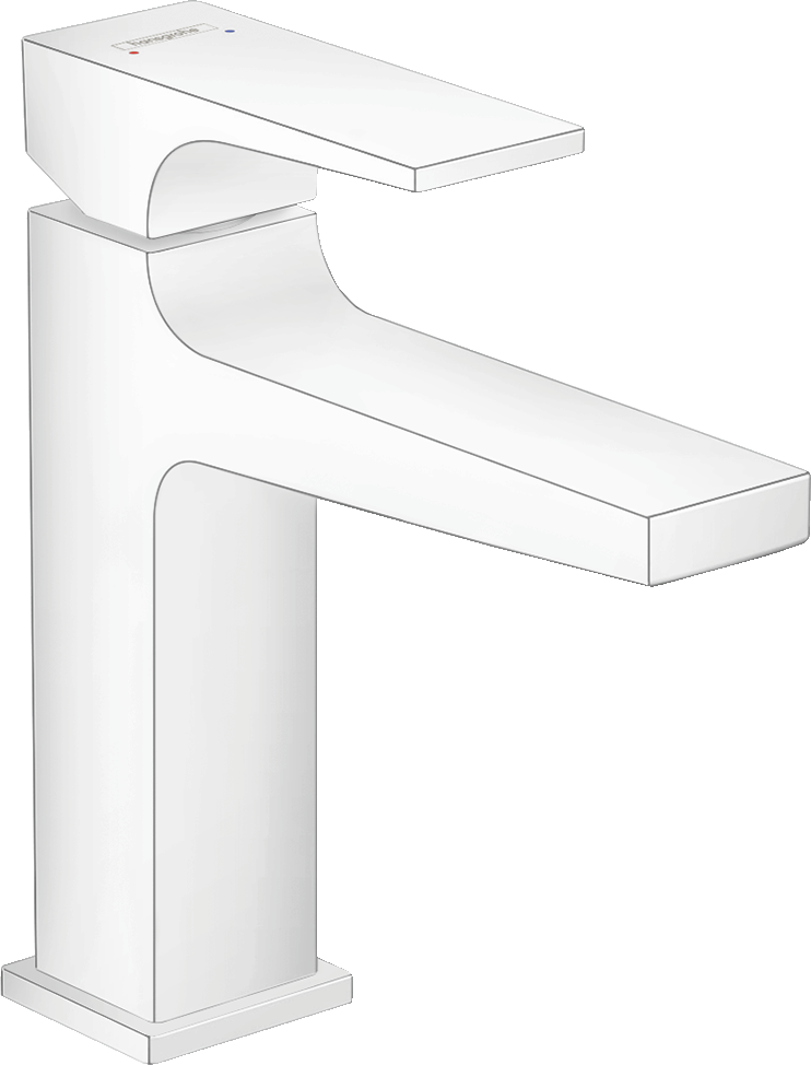 HansGrohe Metropol Tek Kollu Lavabo Bataryası 110 Çubuk Volan Ve Bas - Aç Gider Seti İle - 32507700