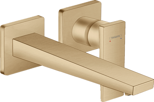 HansGrohe Metropol Tek Kollu Lavabo Bataryası Çubuk Volan, Ankastre Duvara Monte, 22.5 Cm Gaga İle - 32526140