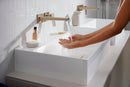 HansGrohe Metropol Tek Kollu Lavabo Bataryası Çubuk Volan, Ankastre Duvara Monte, 22.5 Cm Gaga İle - 32526140