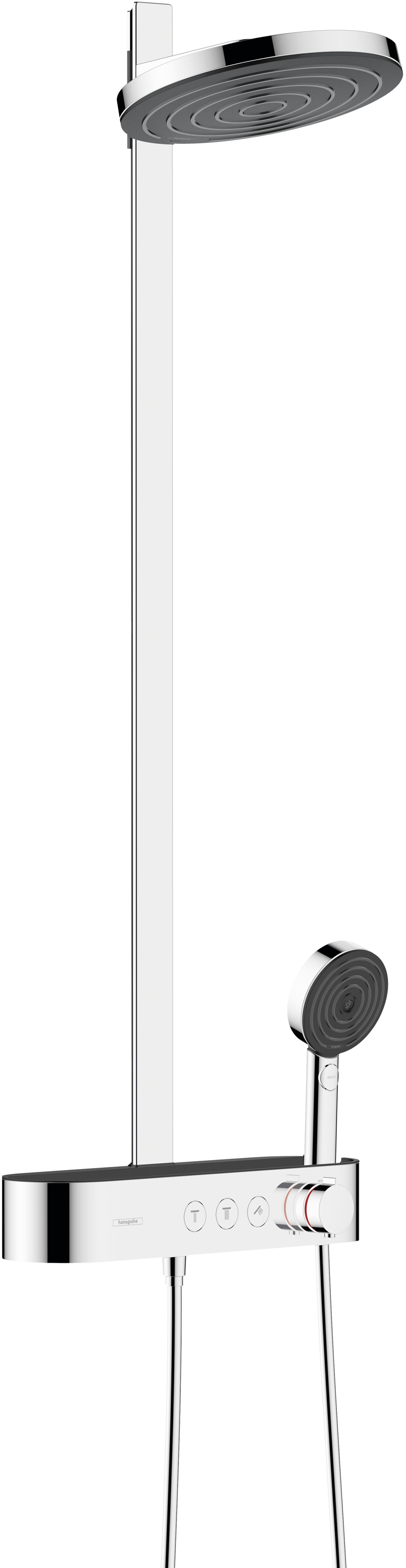 HansGrohe Pulsify S Duş Kolonu 260 2Jet, Ecosmart, Showertablet Select 400 İle - 24241000
