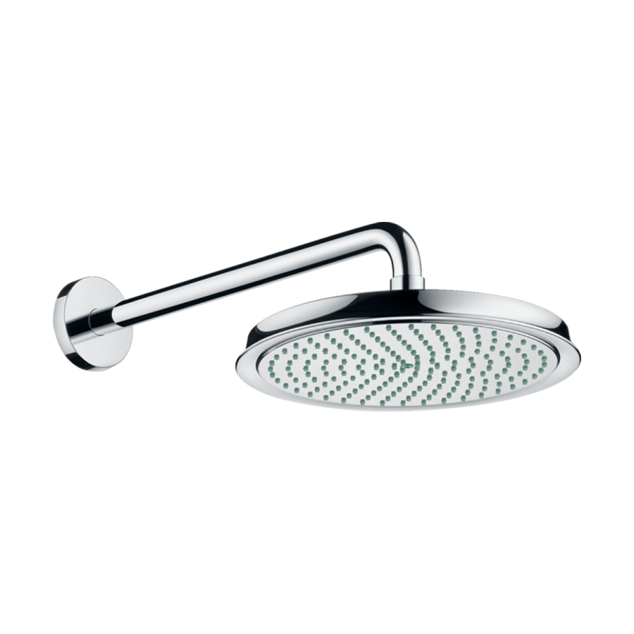 HansGrohe Raindance Classic Tepe Duşu 240 1 Jet, Duş Dirseği İle - 27424000