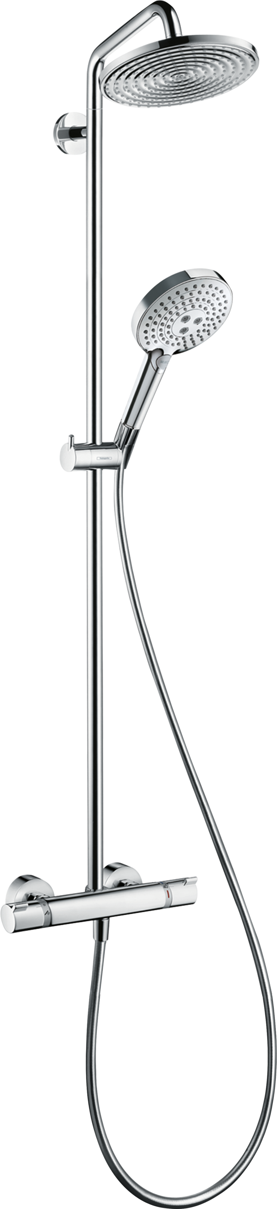 HansGrohe Raindance S Duş Kolonu 240 1 Jet, Ecosmart, 9 Lt/Dk, Termostat İle - 27116000