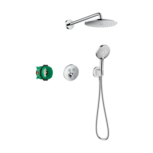 HansGrohe Raindance S Duş Sistemi 240 1Jet Powderrain, Showerselect S İle - 27951000
