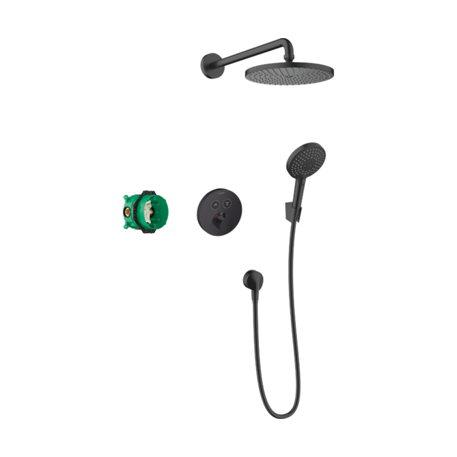 HansGrohe Raindance S Duş Sistemi 240 1Jet Powderrain, Showerselect S İle - 27959670