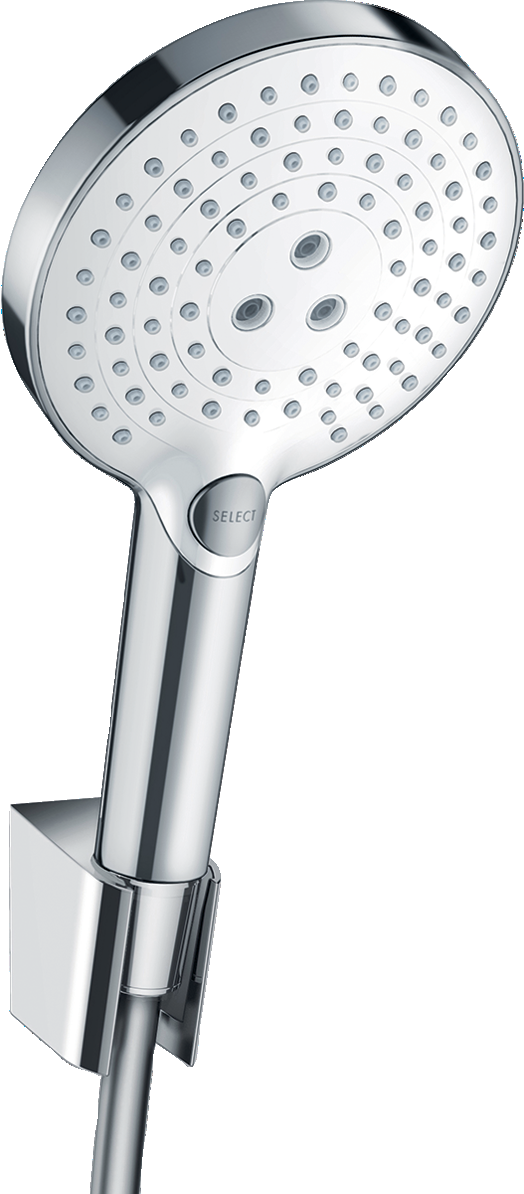 HansGrohe Raindance Select S Duş Askı Seti 120 3 Jet, 160 Cm Duş Hortumu İle - 26721400