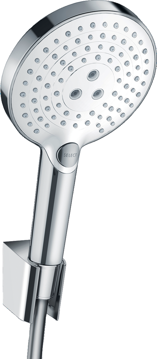 HansGrohe Raindance Select S Duş Askı Seti 120 3 Jet, 160 Cm Duş Hortumu İle - 26721400