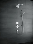 HansGrohe Raindance Select S Duş Seti 120 3 Jet, Ecosmart, 9Lt/Dk, 90 Cm Duş Barı İle - 26323000