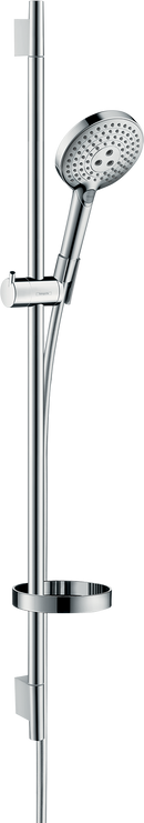 HansGrohe Raindance Select S Duş Seti 120 3 Jet, Ecosmart, 9Lt/Dk, 90 Cm Duş Barı Ve Sabunluk İle - 26633000