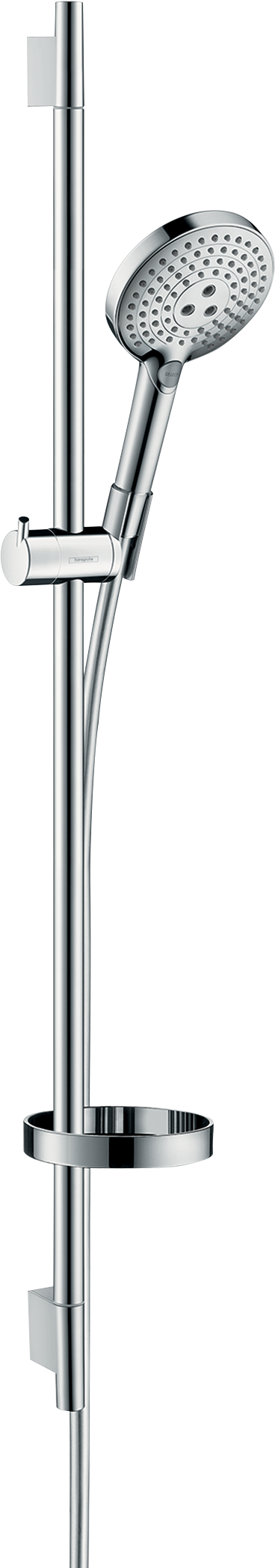 HansGrohe Raindance Select S Duş Seti 120 3 Jet, Ecosmart, 9Lt/Dk, 90 Cm Duş Barı Ve Sabunluk İle - 26633000