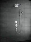 HansGrohe Raindance Select S Duş Seti 120 3 Jet, Ecosmart, 9Lt/Dk, 90 Cm Duş Barı Ve Sabunluk İle - 26633000