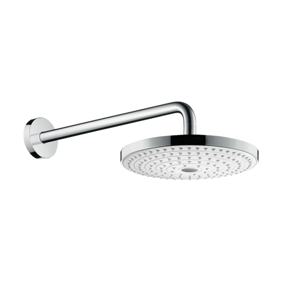 HansGrohe Raindance Select S Tepe Duşu 240 2 Jet, Ecosmart, 9 Lt/Dk, Duş Dirseği İle - 26470400