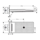 HansGrohe Rainmaker Select Tepe Duşu 580 3 Jet  - 24001600