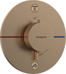 Hansgrohe RainSelect Comfort S EN1717'ye uygun entegre güvenlik kombinasyonu ile 2 fonksiyon için ankastre kurulumlu termostat - 15556140