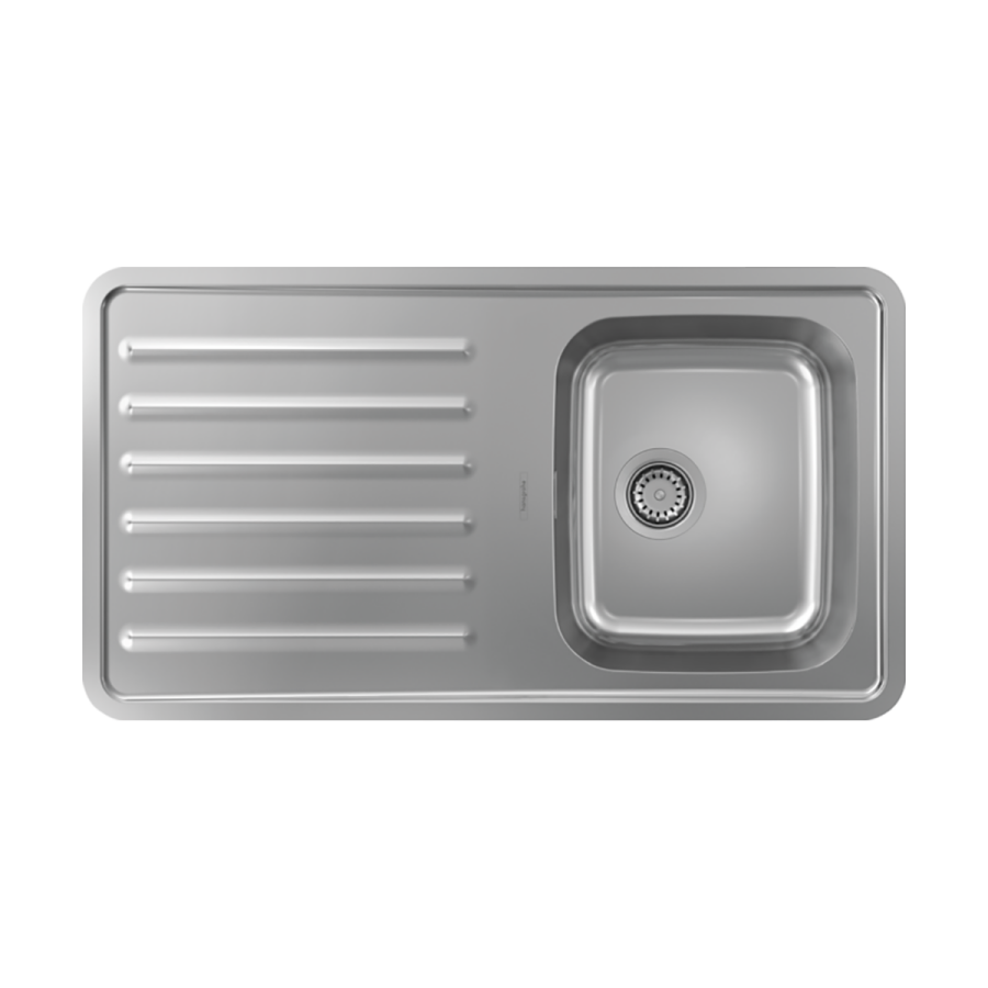 HansGrohe S41 S4111 - F340 Gömme Eviye  340 Damlalık İle - 43340800