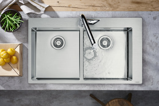 HansGrohe S71 S711 - F765 Ankastre Eviye 370/370 - 43303800